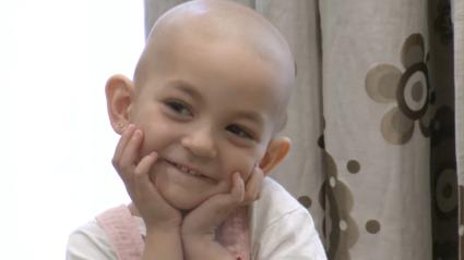 María fue diagnosticada de neuroblastoma a los 21 meses