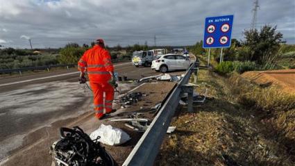 Fallecido en un accidente entre Don Benito y Villanueva