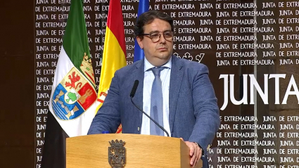 José María Vergeles en rueda de prensa