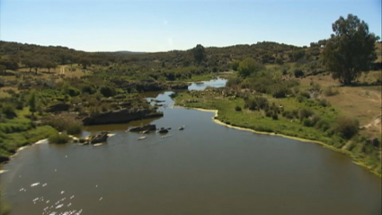 Embalse de Zaos, Oliva de la Frontera