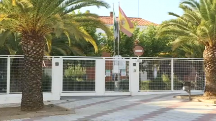 fachada de la residencia de mayores La Serena de Castuera