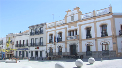 Fachada del Ayutamiento de Quintana de la Serena