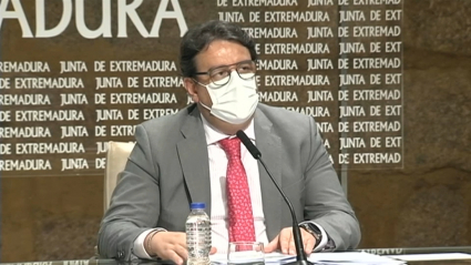 José María Vergeles en rueda de prensa