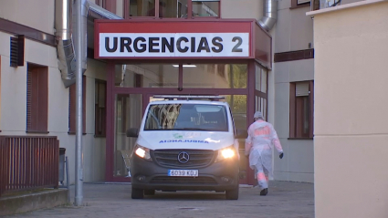 Exterior de la segunda unidad de Urgencias en el Hospital de Mérida