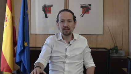 Pablo Iglesias anuncia su decisión de presentarse como candidato a la presidencia de la Comunidad de Madrid