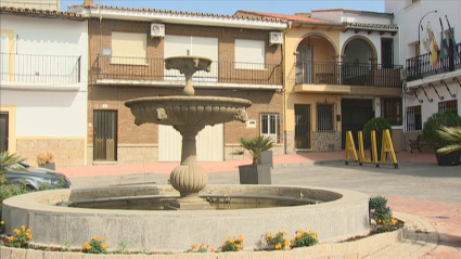 Plaza de España de Alía