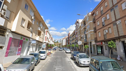 Calle Sor Valentina Mirón en Plasencia