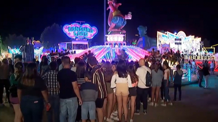 Atracciones en el recinto ferial de Plasencia