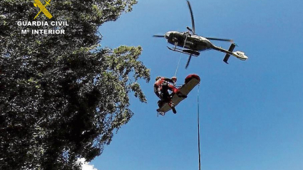 Rescate de una senderista en la Sierra de Gredos