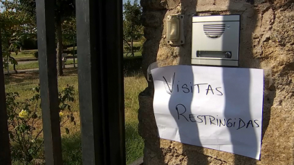 La residencia Porta Coeli, con entrada restringida