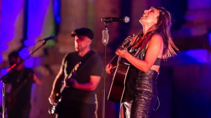 Amaral en concierto en Teatro Romano de Mérida