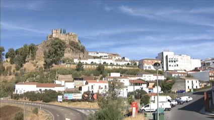 Panorámica de la localidad pacense de Alburquerque