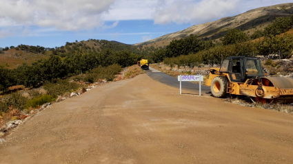 Obras de mejora en la señalización de la carretera