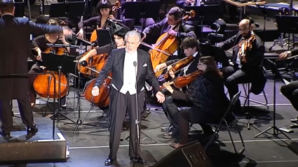 Plácido Domingo en el Stone and music de Mérida