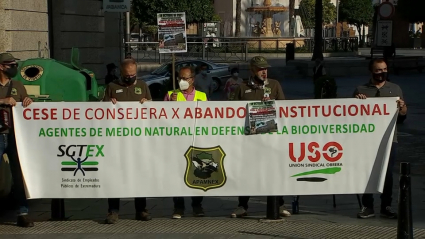 Concentración de agentes del medio natural de Extremadura