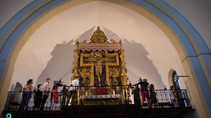 Retablo del Cristo de la Reja de Segura de León