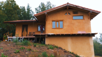 Una casa de paja en Villanueva de la Vera