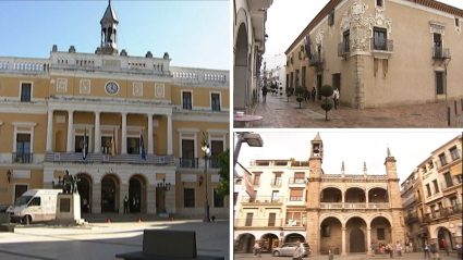 Ayuntamientos de Badajoz, Almendralejo y Plasencia