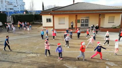 Colegio Francisco de Aldana de Cáceres. Fiesta de navidad