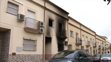 Incendio en vivienda en Valverde de Leganés