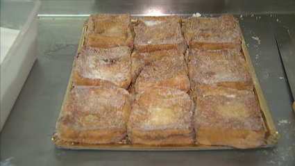 Torrijas del Horno de San Cipriano, en Badajoz