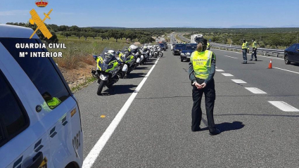 Control de la Guardia Civil de Tráfico