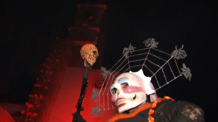 La diabla, tras fugarse de la iglesia de San Bartolomé