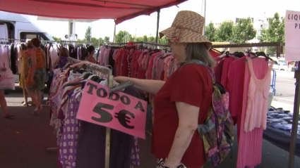 Mercadillo en Badajoz