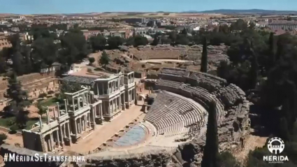 Teatro romano de Mérida en la campaña la ciudad más increíble del mundo