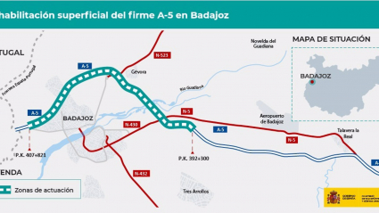 Obras firme Badajoz