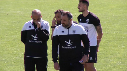 Juanma Barrero, entrenador AD Mérida 