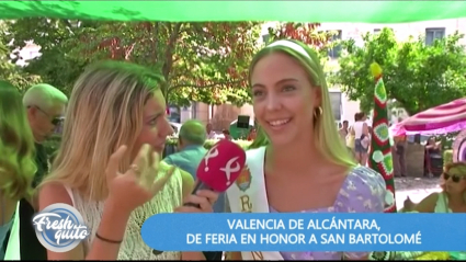 Feria de Sqan Bartolomé en Valencia de Alcántara