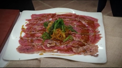 tataki de presa ibérica