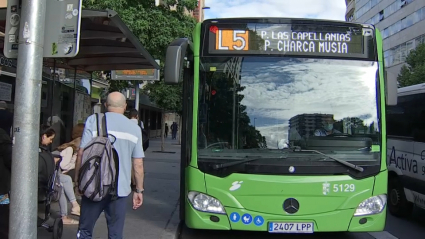 Autobús urbano de Cáceres