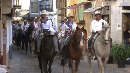 Jinetes en La Puebla