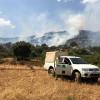 Incendio forestal en Cabeza del Buey