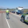 Un camionero que superaba seis veces la tasa de alcohol sufre un accidente