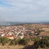 Incendio forestal cerca de Alía