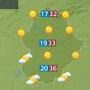 Mapa de previsión del 15 de agosto