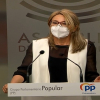 Intervención de la portavoz del Partido Popular, Cristina Teniente