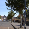 calle de la localidad cacereña de Alcuéscar