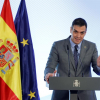 El presidente del Gobierno, Pedro Sánchez interviene en el acto de firma del Protocolo sobre Alquiler Social de Viviendas, hoy en el Palacio de la Moncloa.