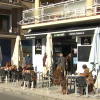 terraza de un bar en Badajoz