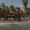 parque infantil de Badajoz, cerrado por la pandemia