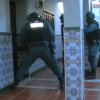 Actuación de la Guardia Civil en la operación antidroga de Villa del Campo