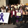 Minuto de silencio en Badajoz por las víctimas de la violencia machista 