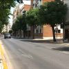 Avenida Villanueva, en Badajoz. 