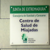 Cartel centro de Salud de Miajadas