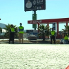Guardia civil en gasolinera extremeña