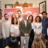 Ignacio Gragera con los miembros de su candidatura en 2019.